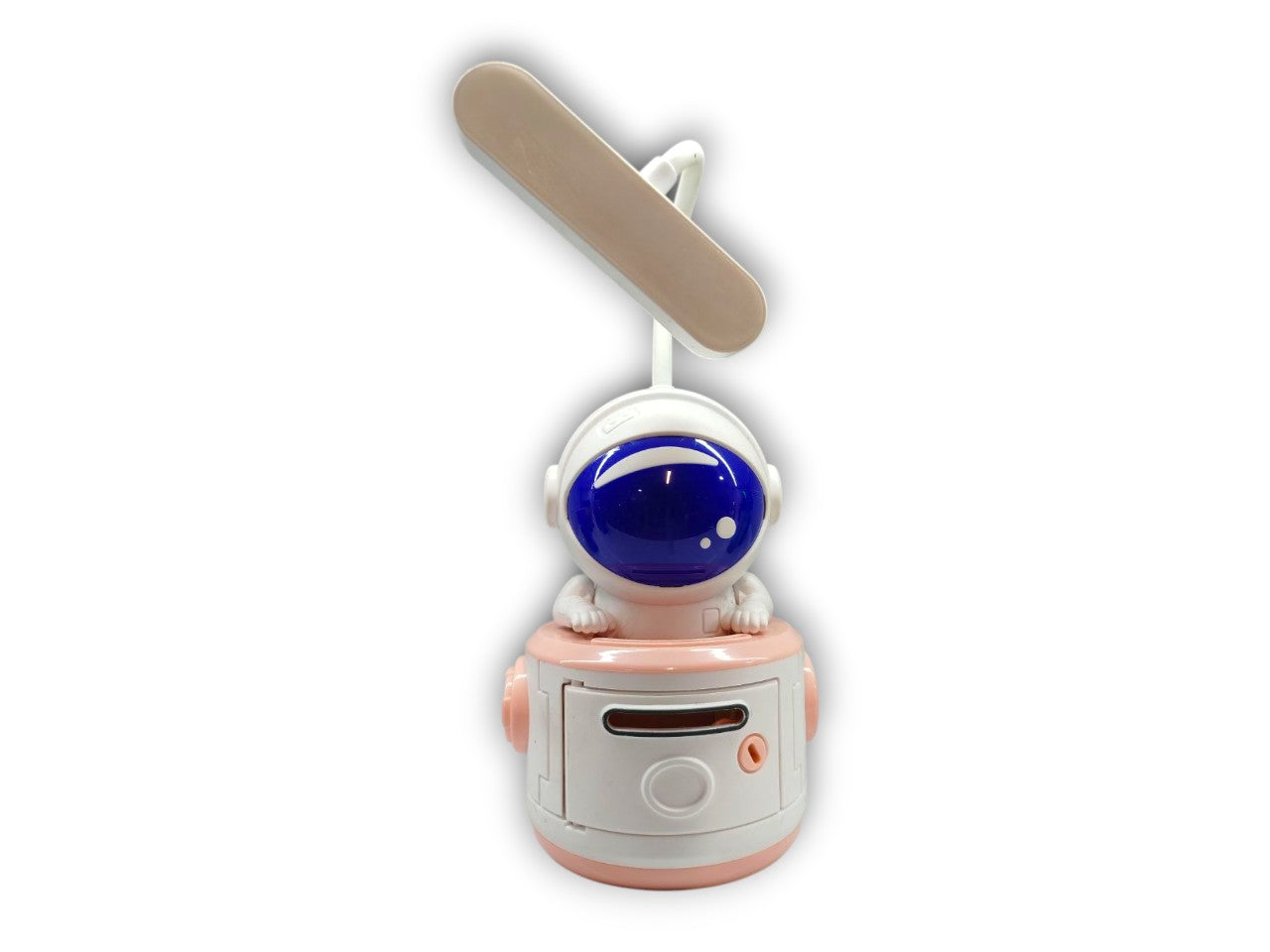 Astronauta lampara, alcancía y sacapuntas